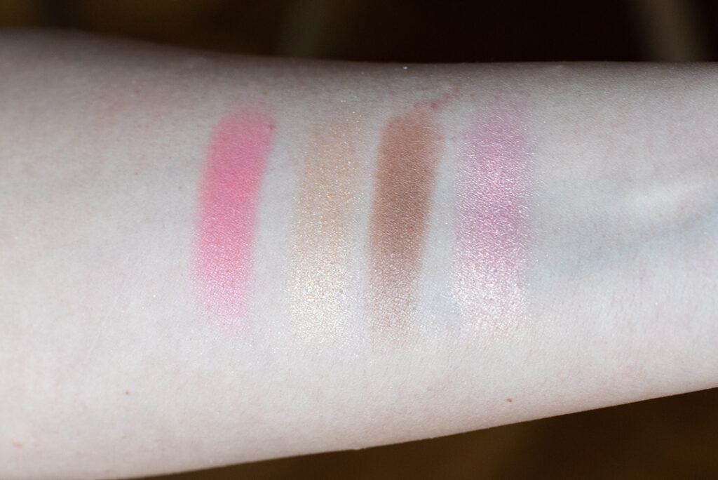 swatches pixi beauty